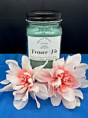 Frasier Fir Candle - 13oz Square Mason Jar
