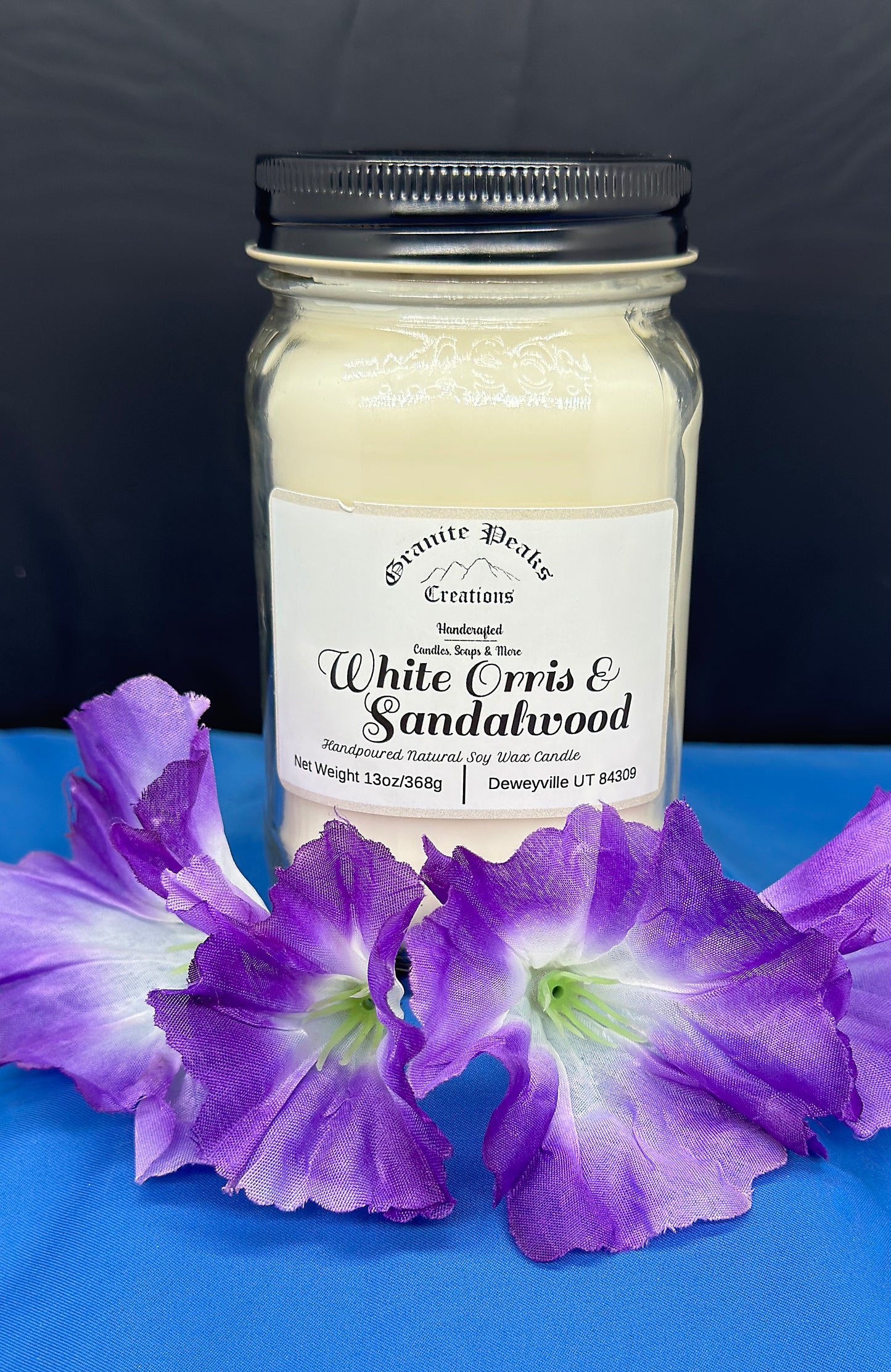 White Orris and Sandalwood Candle