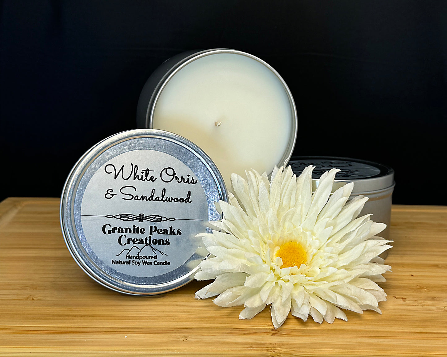 White Orris and Sandalwood Candle