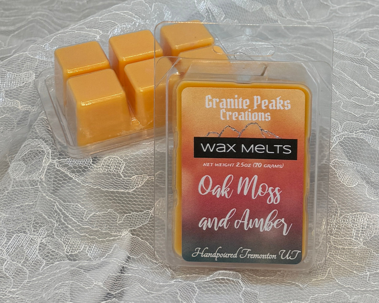 Oakmoss and Amber Wax Melt