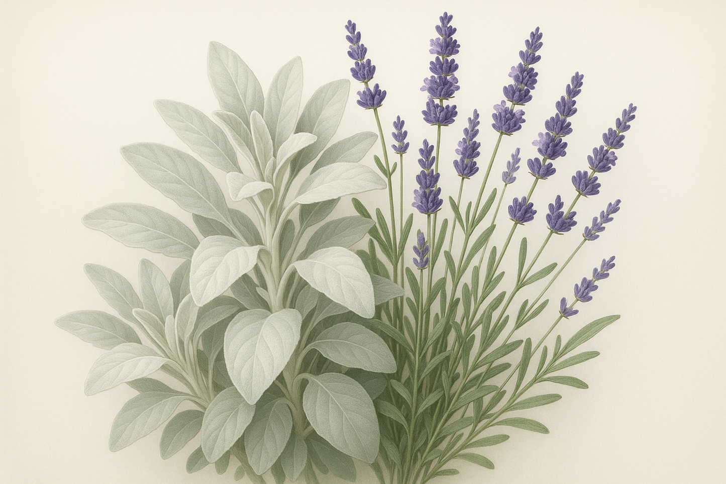 White Sage and Lavender