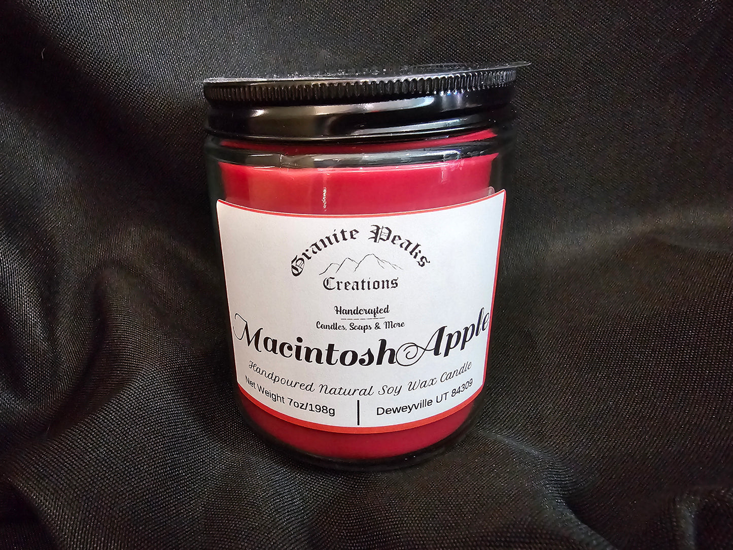 Macintosh Apple Candle