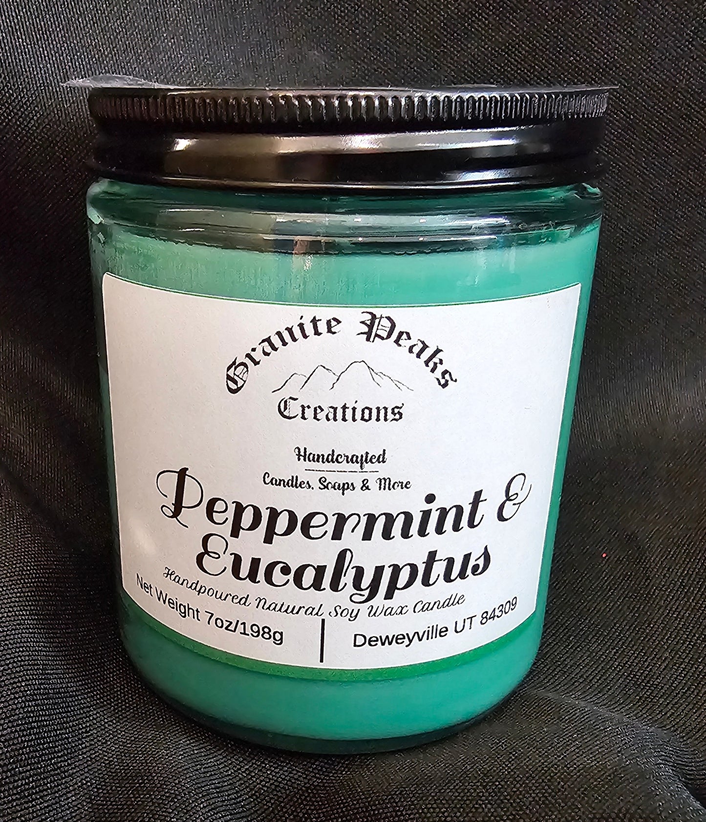 Peppermint and Eucalyptus Candle
