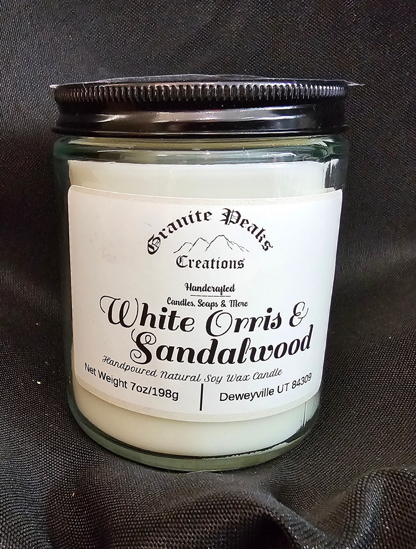 White Orris and Sandalwood Candle