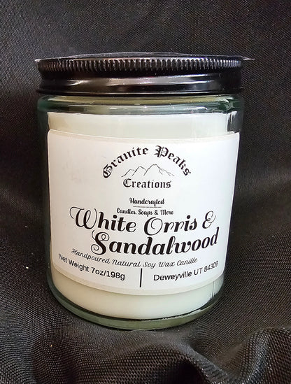White Orris and Sandalwood Candle