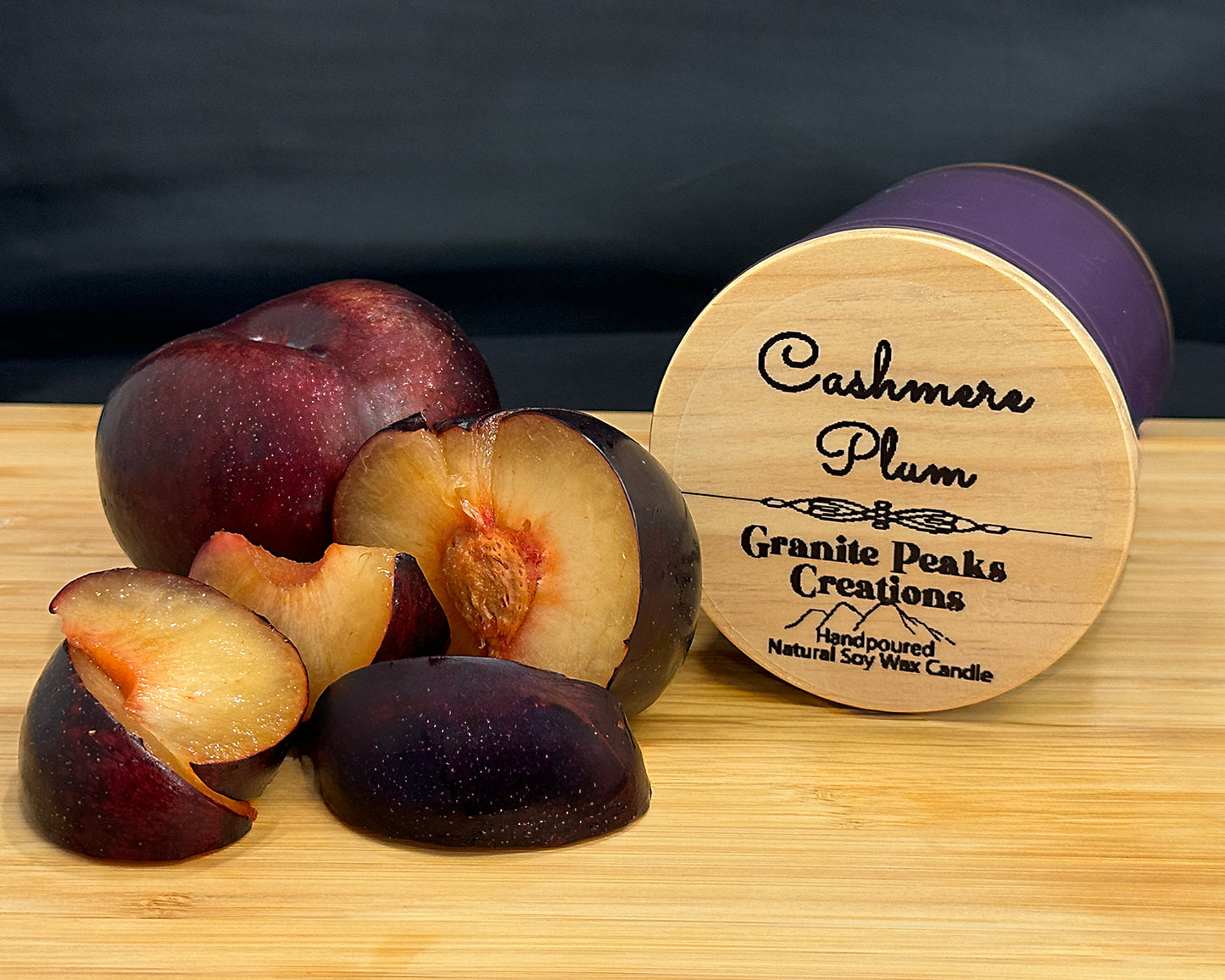 Cashmere Plum Candle