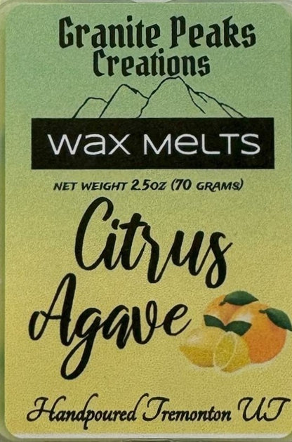 Citrus Agave Wax Melt