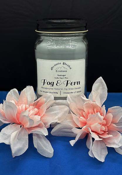 Fog and Fern Candle