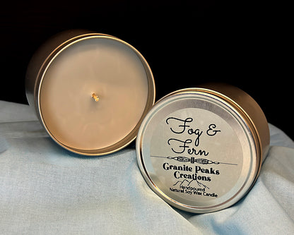 Fog and Fern Candle
