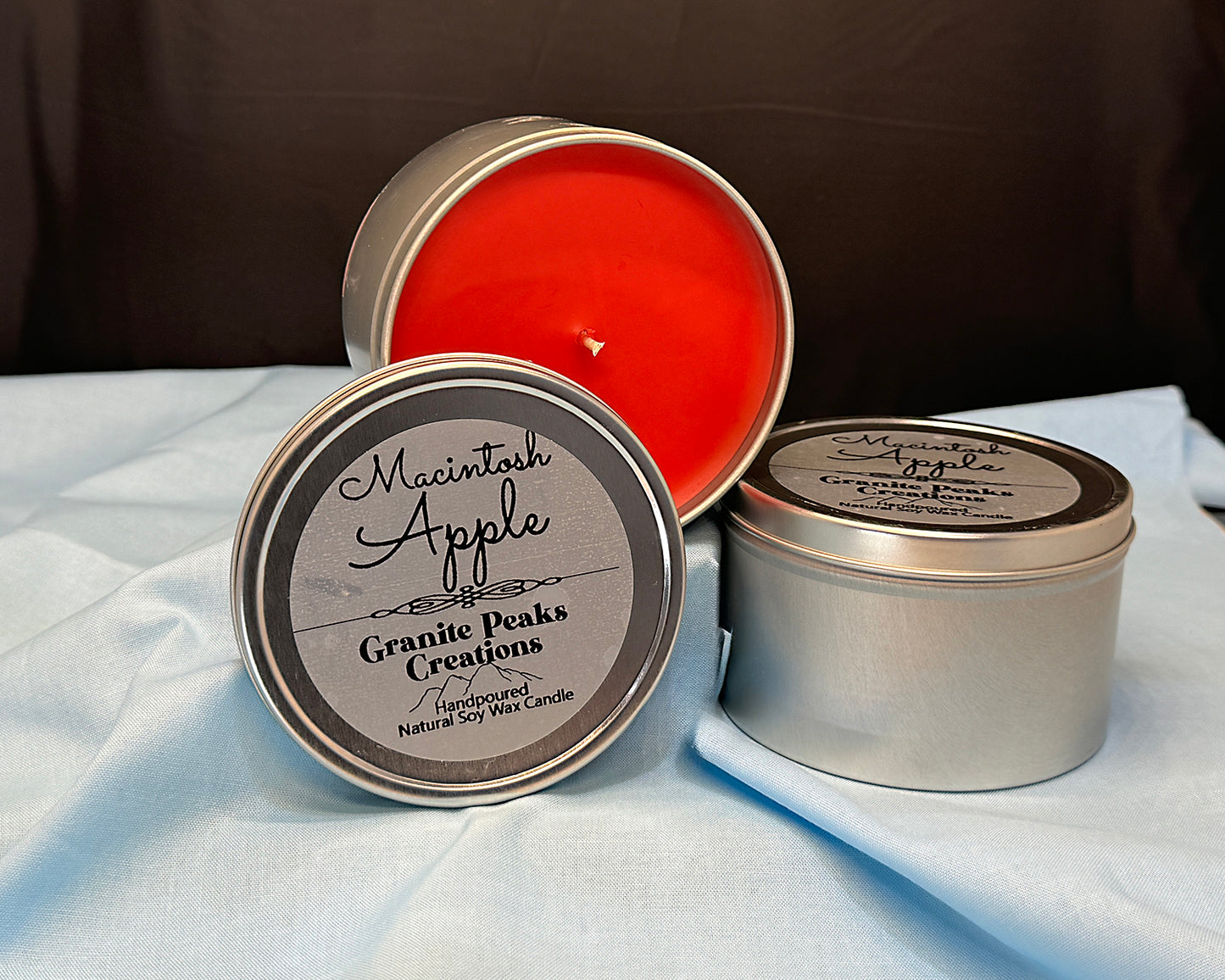 Macintosh Apple Candle
