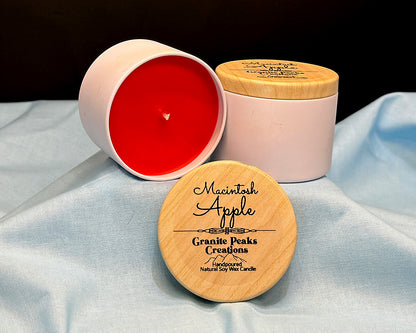 Macintosh Apple Candle