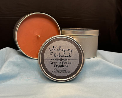 Mahogany Teakwood Candle