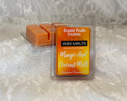 Mango and Coconut Milk Wax melt