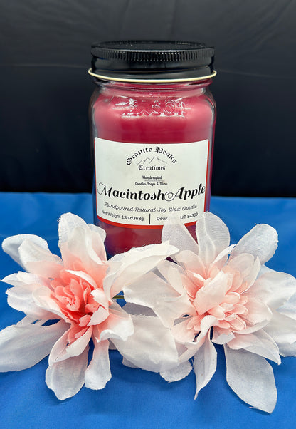 Macintosh Apple Candle