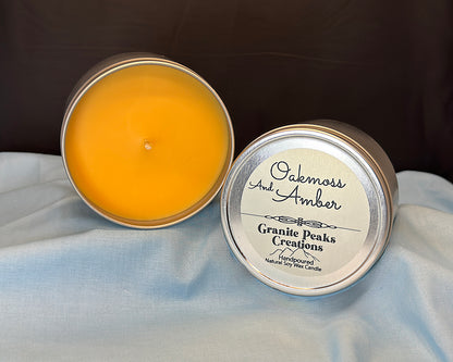 Oakmoss and Amber Candle