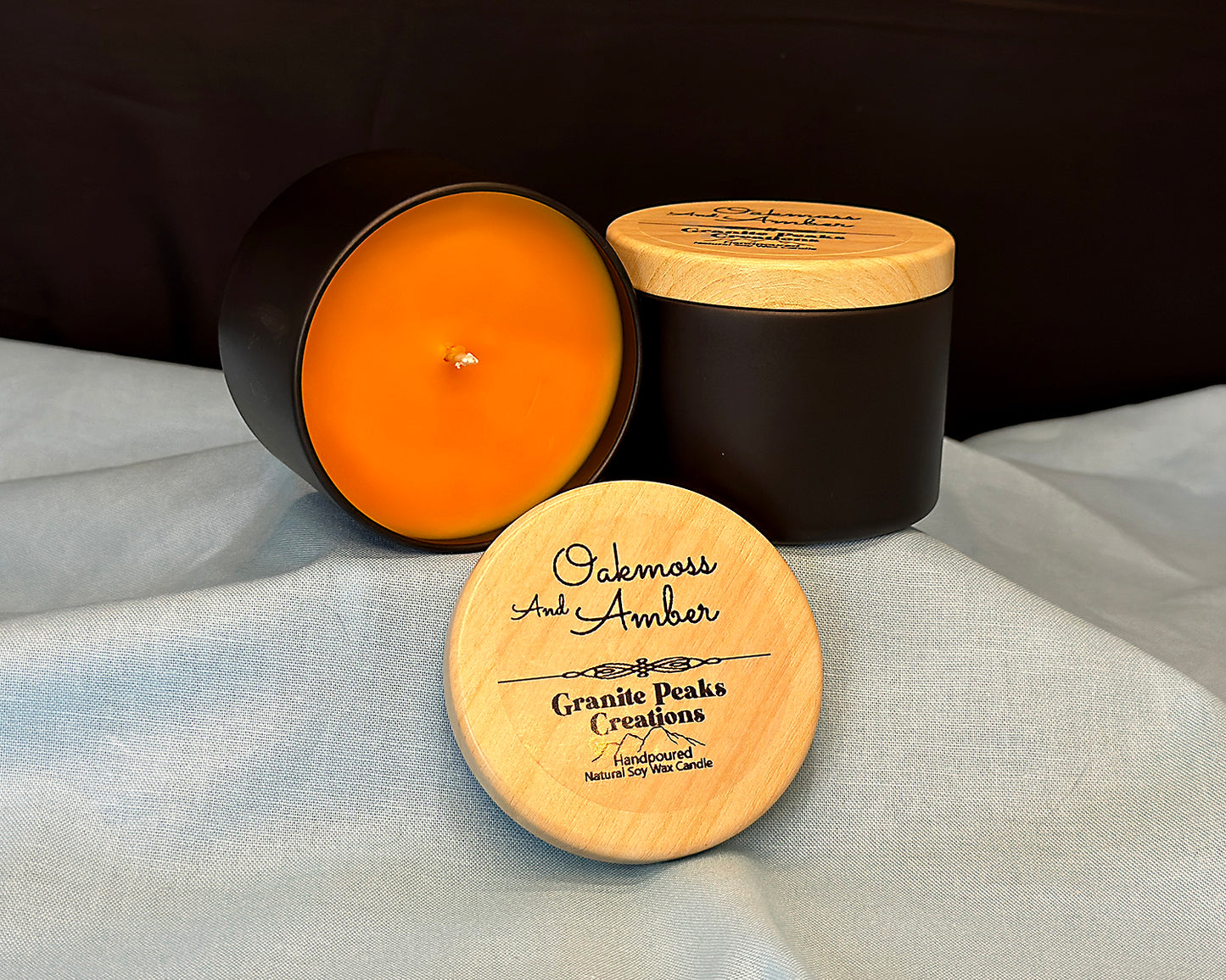 Oakmoss and Amber Candle