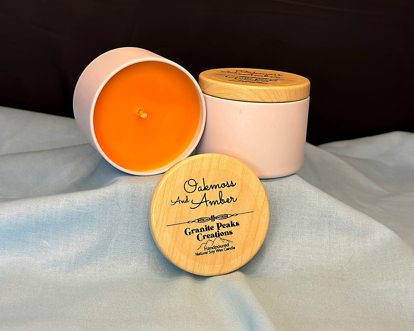 Oakmoss and Amber Candle