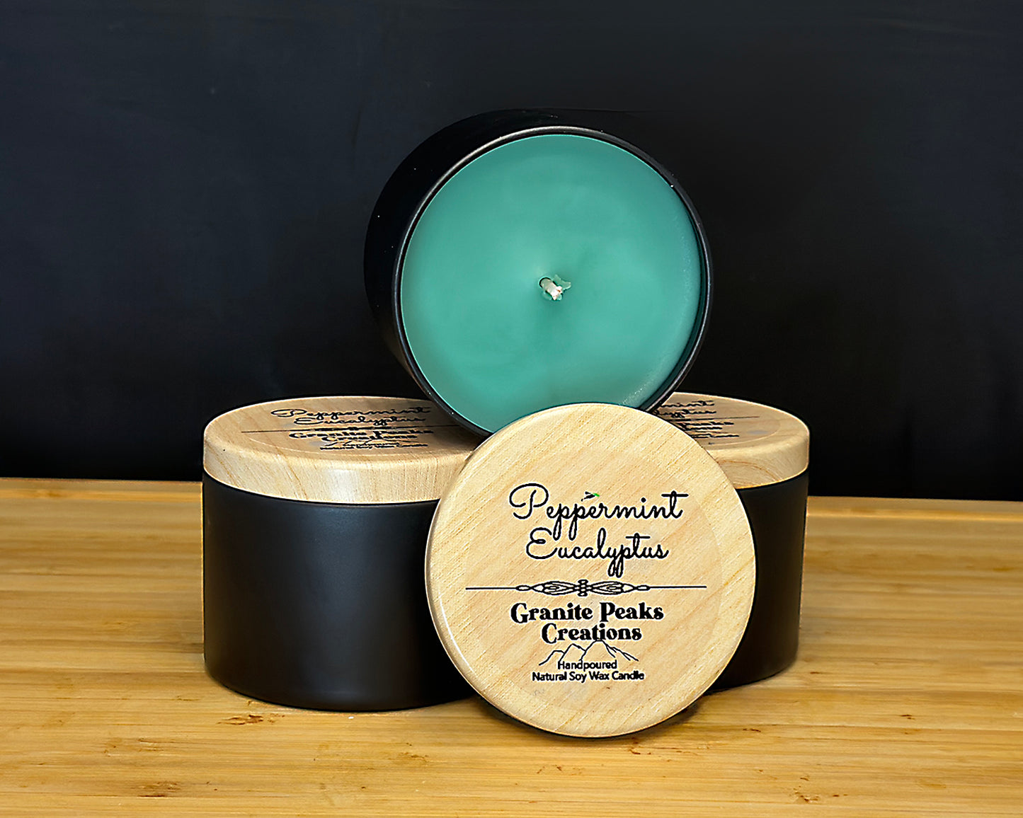 Peppermint and Eucalyptus Candle
