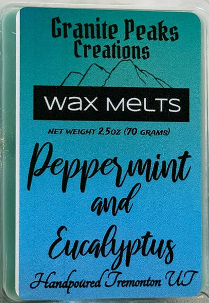 Peppermint and Eucalyptus Wax Melt
