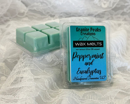 Peppermint and Eucalyptus Wax Melt