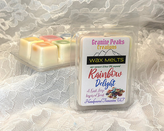 Rainbow Delight Wax Melt
