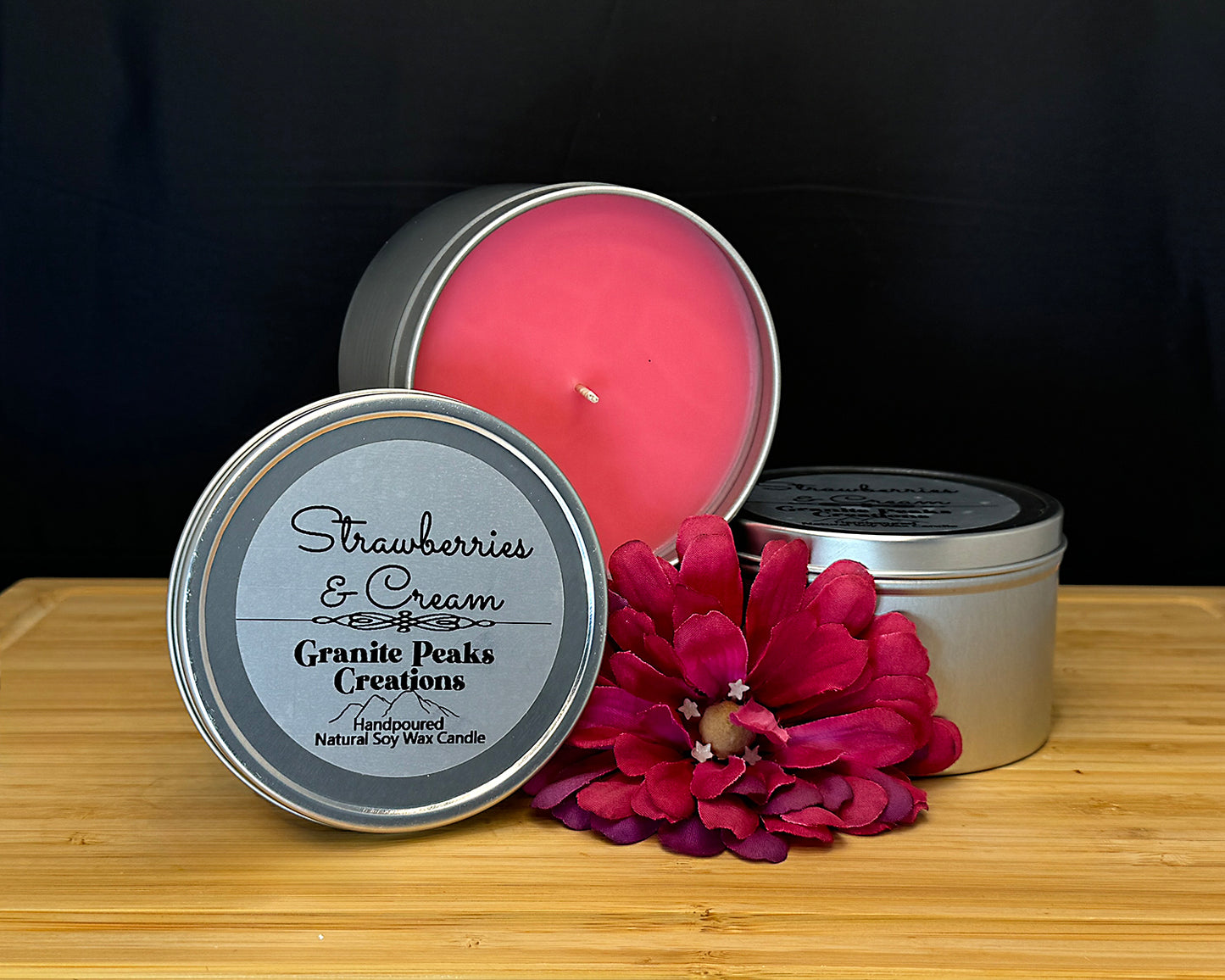 Strawberries and Cream Candle