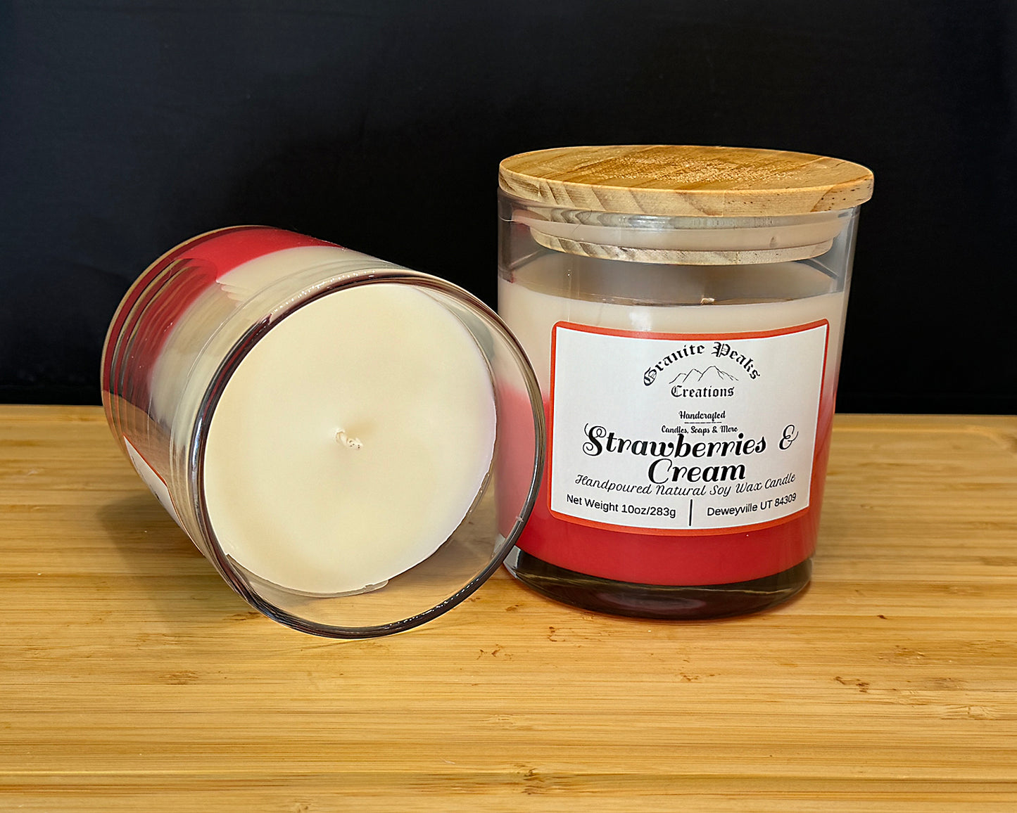 Strawberries and Cream Candle