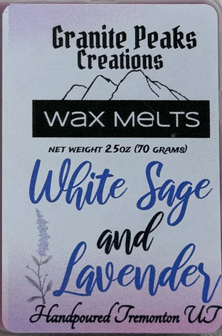 White Sage and Lavender Wax Melt
