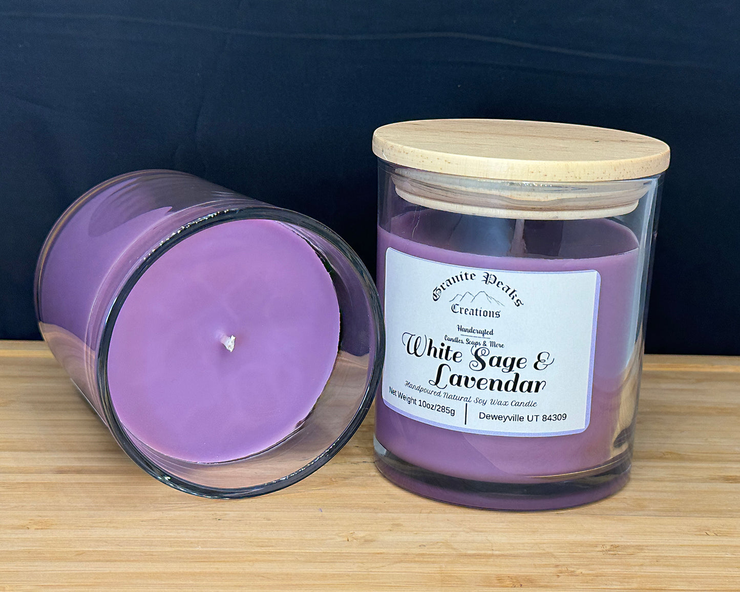 White Sage and Lavender Candle