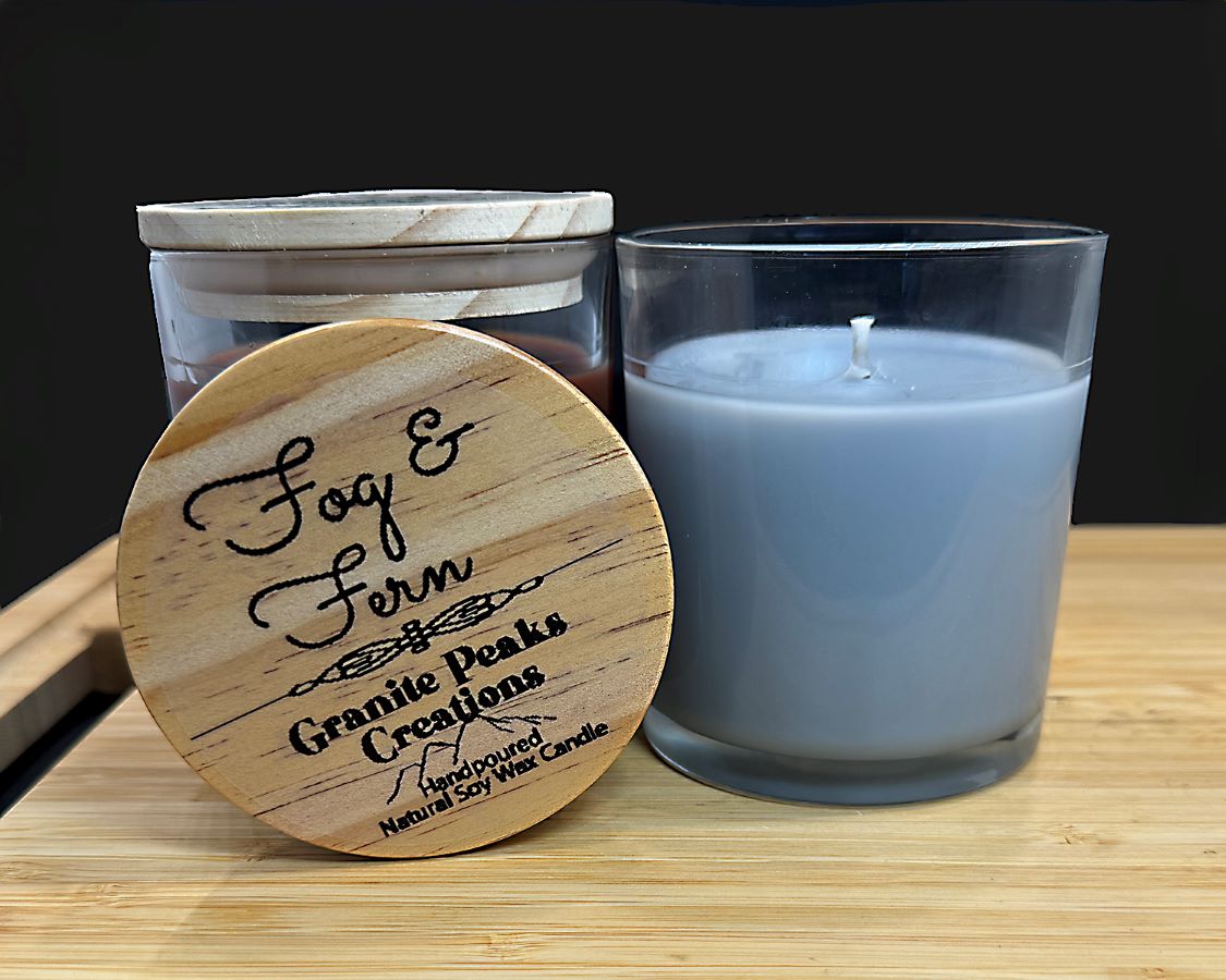 Fog and Fern Candle