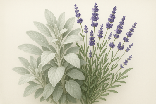 White Sage and Lavender